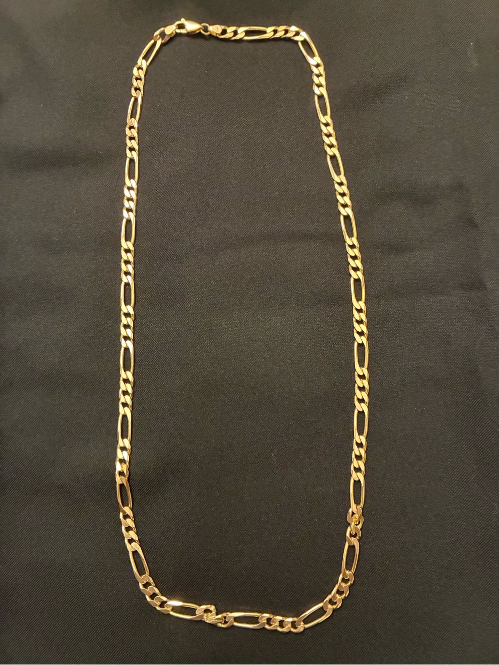 14k Italy Figaro Chain